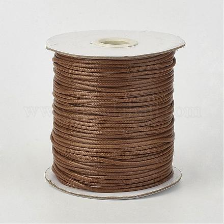 Экологически чистый корейский вощеный шнур из полиэстера YC-P002-1mm-1139-1