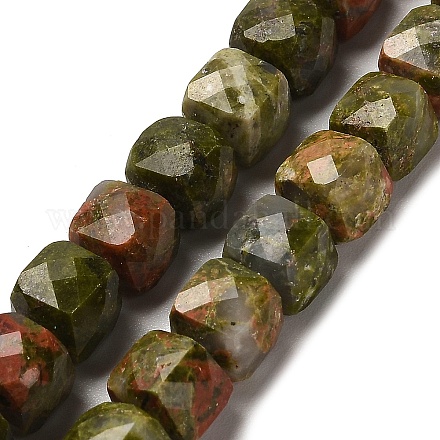 Природные Unakite бисер нитей G-H078-C03-01-1