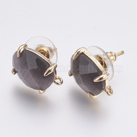 Серьги из граненого стекла GLAA-F084-A05-1