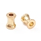 Brass Beads, Long-Lasting Plated, Vase, Real 18K Gold Plated, 7x5x5mm, Hole: 2mm