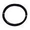 5M 2-Ply Anodized Aluminum Wire, Twisted Round, Bendable Metal Craft Wire, Flexible Craft Wire, for Beading Jewelry Craft Making, Black, 3~4mm, about 16.40 Feet(5m)/Roll