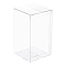 PVC Plastic Box, Rectangle, White, 9x9x16cm