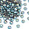Preciosa® Crystal Hotfix Flatback Stones, Czech Crystal, Round(438 11 612 Chaton Rose VIVA 12 ®), 10220 200 Smoked Topaz AB, SS16(3.8~4mm)