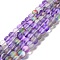 Synthetic Moonstone Beads Strands, Frosted, Round, Dark Violet, 10mm, Hole: 1mm, about 38~40pcs/strand, 14.96''~15.16''(38~38.5cm)