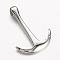 Tarnish Resistant 304 Stainless Steel Pendants, Anchor, Stainless Steel Color, 34x24.5x6mm, Hole: 4mm