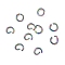304 Stainless Steel Jump Rings, Round Ring, Open Jump Rings, Rainbow Color, 4x0.7mm, Inner Diameter: 2.7mm