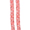 Handmade Lampwork Beads Strands, with Enamel, Crab, Salmon, 12~13x13~14x6~7mm, Hole: 1mm, about 30pcs/strand, 13.39 inch(34cm)