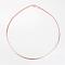 304 Stainless Steel Necklaces, with Lobster Clasps, Rose Gold, 17.7 inch(45cm)