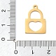 Подвески из нержавеющей стали 304 с вакуумным покрытием pvd STAS-WH0016-05-G02-3