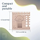 Квадратные деревянные вязальные спицы PW-WG46382-02-1