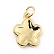 Подвески из латуни с покрытием из эмали KK-G387-09G-08-2