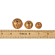 Круглые бусы из натурального дерева WOOD-CD0001-01-7