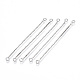 Звенья с кисточкой из латуни KK-R129-05P-1