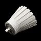 Подвески из искусственной кожи с кисточками FIND-L013-A03-4