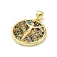 Латунь с подвесками из фианита FIND-Z023-09C-02-2