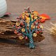 Булавка со стразами TREE-PW0001-83A-01-1
