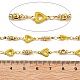 Латунные сердечные цепи KK-D368-03G-C-2