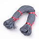 Вощеный хлопок шнур YC-S007-1mm-319-1
