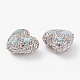Ручной полимерной глины шариков Rhinestone RB-C001-02-3