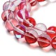 Прозрачные стеклянные бусины GLAA-B022-8mm-04-3