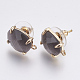 Серьги из граненого стекла GLAA-F084-A05-1
