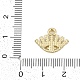 Подвески из сплава с микропаве из стразов FIND-K020-04G-3