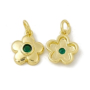 Стойки обшивки латунь кубического циркония подвески KK-C007-23G-04