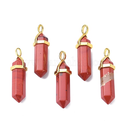 Подвески из натуральной красной яшмы G-G025-01G-12-1
