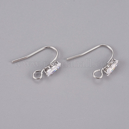 Латунные крючки для сережек KK-L198-013P-1