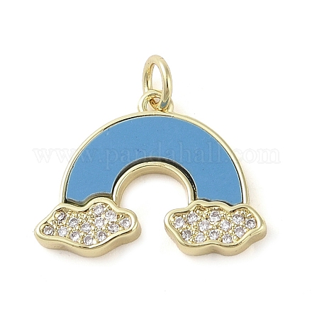 Окрашенные синтетические бирюзовые подвески KK-Q813-09B-02-1