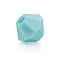 Preciosa® Crystal Beads, Czech Crystal, Bicone(451 69 302 Rondelle), 63030 840 Turquoise Matt, 5mm, Hole: 1mm