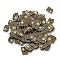 Handmade Polymer Clay Beads, No Hole, Bear, Coffee, 5.5~7x3.5~6x0.5mm, about 62500pcs/500g