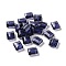 Imitation Austrian Crystal Beads, Grade AAA, K9 Glass, Faceted, Rectangle, Prussian Blue, 10x12x5.5mm, Hole: 0.9~1mm