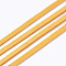 Faux Suede Cord, Faux Suede Lace, Orange, 2.5~2.8x1.5mm, about 1.09 yards(1m)/strand