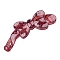 Resin Banana Hair Clips, Bowknot, Hair Accessories for Women Girls, Indian Red, 97x31mm