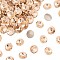 Preciosa® MAXIMA Crystal Round Stones, Czech Crystal, Bicone(436 11 177 Rivoli), Dura Foiling, 90300 Light Peach, SS29(6.15~6.35mm)