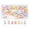 48Pcs 6 Colors Opaque Resin Cabochons, Feeding-Bottle, Mixed Color, 25x12.5mm, 8pcs/color