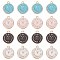 SUNNYCLUE 1 Box 40Pcs 4 Colors Clock Charms Bulk Clock Charm Chrismas New Year Charms Time Watch Charms for jewellery Making Charm DIY Bracelet Necklace Earrings Beginners Adult Women Crafts Supplies