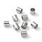Non-Tarnish 201 Stainless Steel Spacer Beads, Tube, Stainless Steel Color, 5x5mm, Hole: 4mm