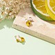 2шт латунные эмалированные подвески KK-YW0001-72-5