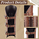 Регулируемый браслет из искусственной кожи AJEW-WH0010-55B-6