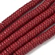 Нити окрашенных бусин из натурального магнезита G-M448-F01-03-2
