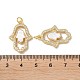 Латунные микро проложить кубического циркония подвески KK-B083-21G-3