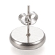 Серьги-гвоздики из нержавеющей стали 304 STAS-K202-05D-P-3