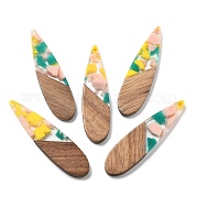 Подвески из смолы и ореха FIND-R051-14F