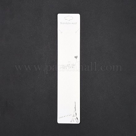 Бумажные карты дисплея ожерелья CDIS-G009-09-1