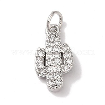 Подвески из латуни и кубического циркония KK-L216-063P-1