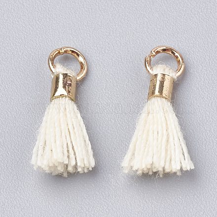 Кулон с кисточкой из поликоттона (полиэстер) FIND-S275-31G-1
