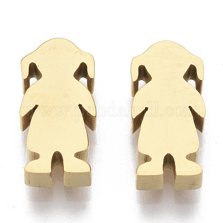 Бусины из нержавеющей стали 304 STAS-S079-174G-1
