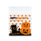 Rectangle OPP Cellophane Bags for Halloween, Colorful, 13.2x9.9cm, Unilateral Thickness: 0.035mm, Inner Measure: 9.7x9.9cm, about 95~100pcs/bag